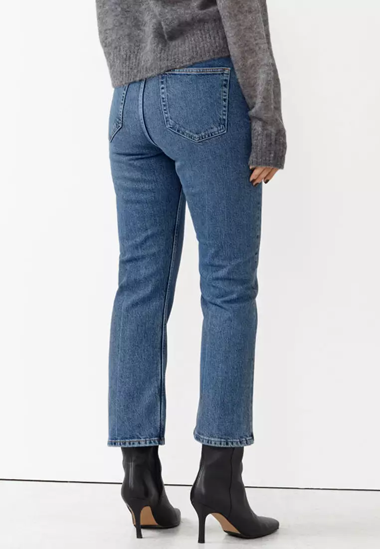 Mood Cut Cropped Jeans