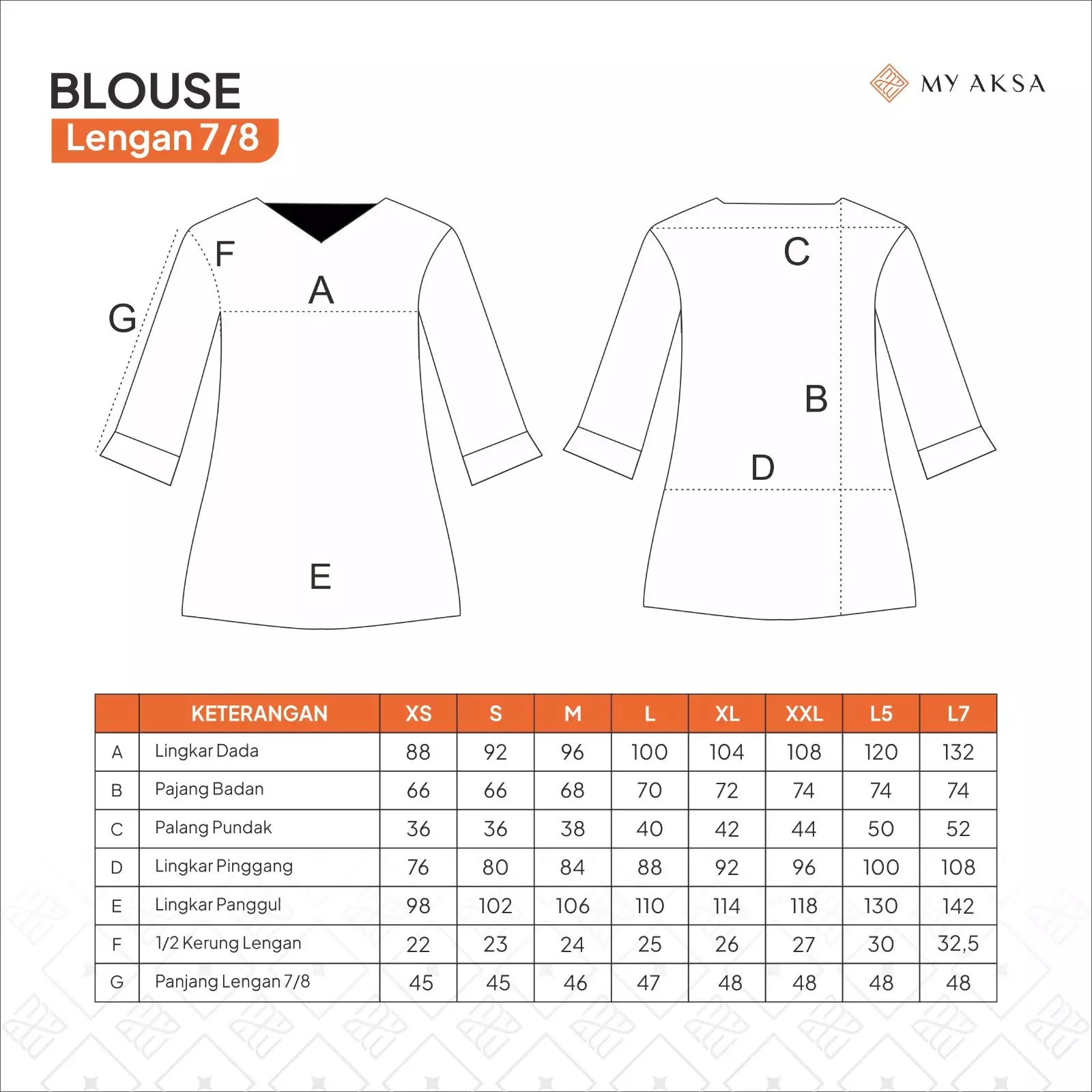 My Aksa Batik Wanita Blouse Allesia Allesto