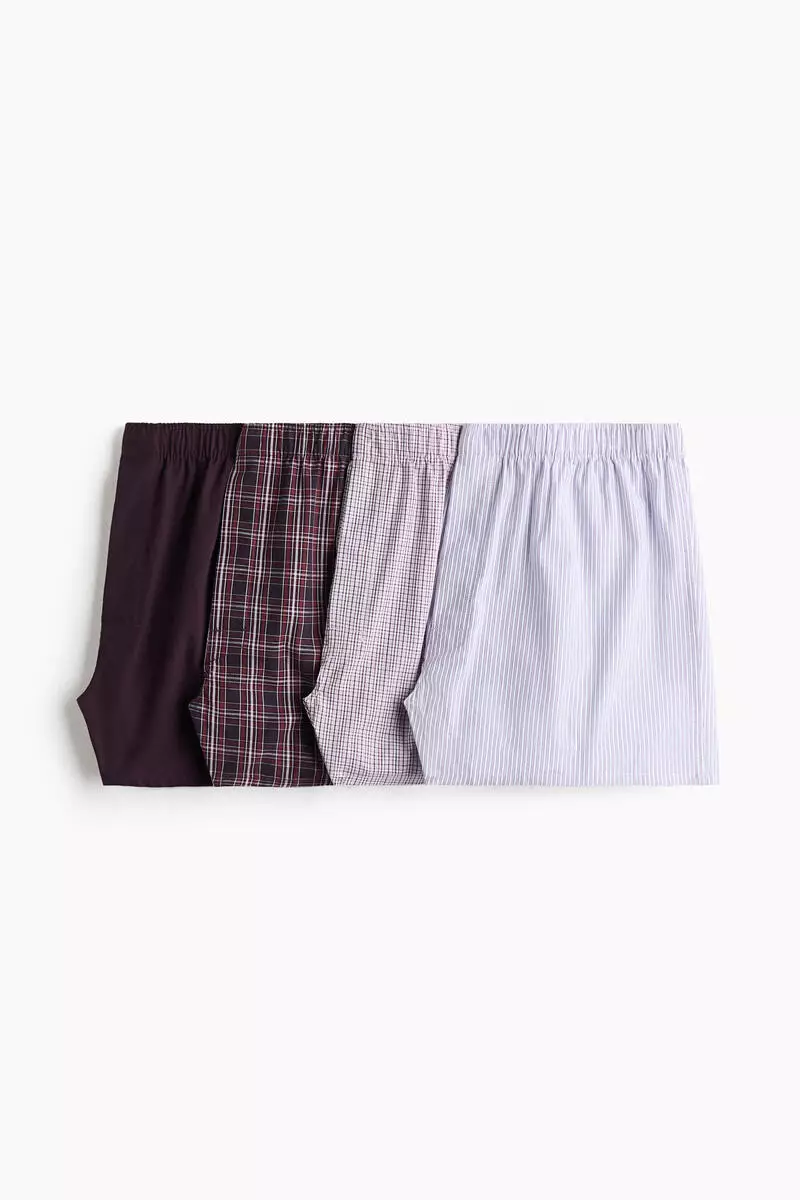 4-pack woven boxer shorts