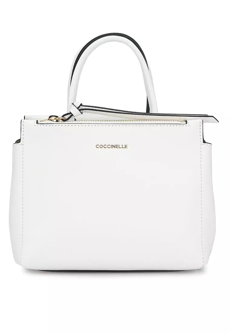 Buy Coccinelle Arlettis Top Handle Bag in Brilliant White 2024