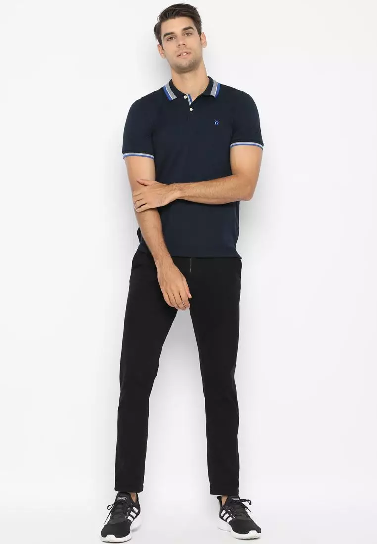 Matsuda Kaus Kerah Pria Polo Shirt Abashiri