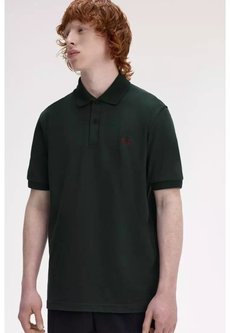 Fred Perry M3 The Fred Perry Shirt (Night Green / Oxblood)