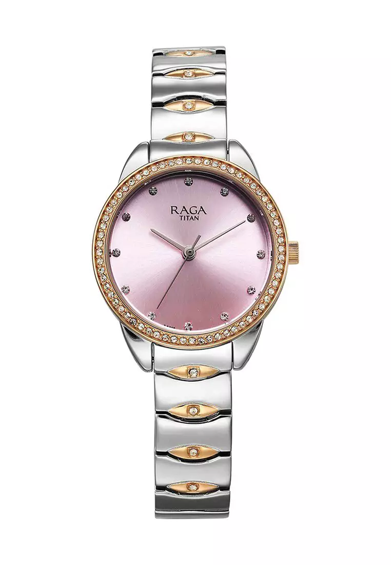 Stainless Steel Titan New Watches For Ladies Buy Titan Titan Raga