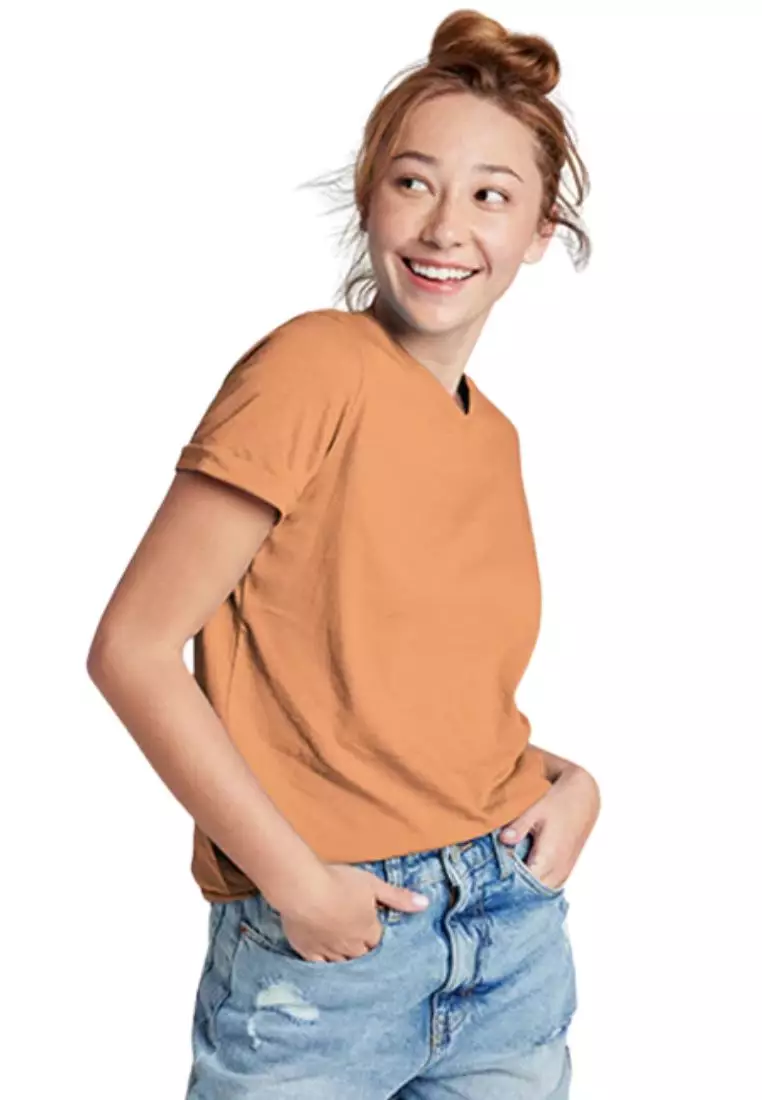 V Neck Jockey Orange T Shirt Buy Jockey Jockey® Comfies Cotton