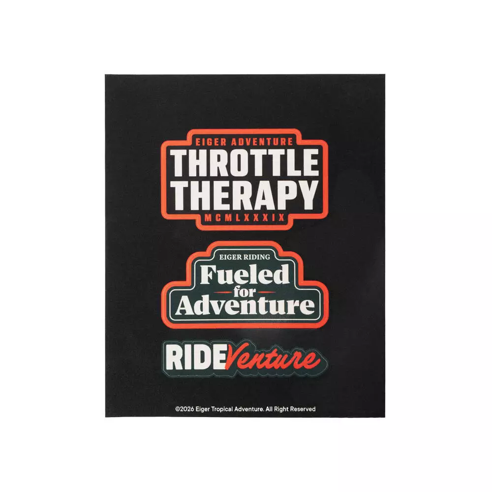 Jual Eiger Eiger Fuelthrot Sticker Pack Original 2026 | ZALORA Indonesia