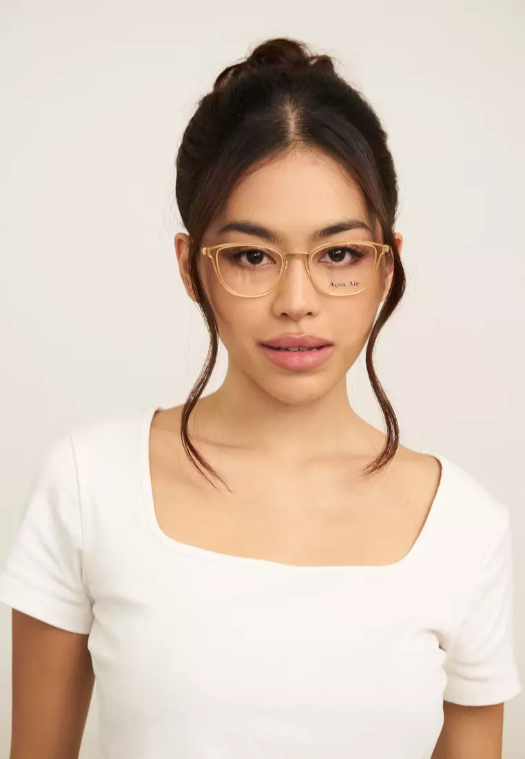 AA8021 (C6-Nude / Gold) Anti-Radiation Computer Eyeglasses for Men/Women