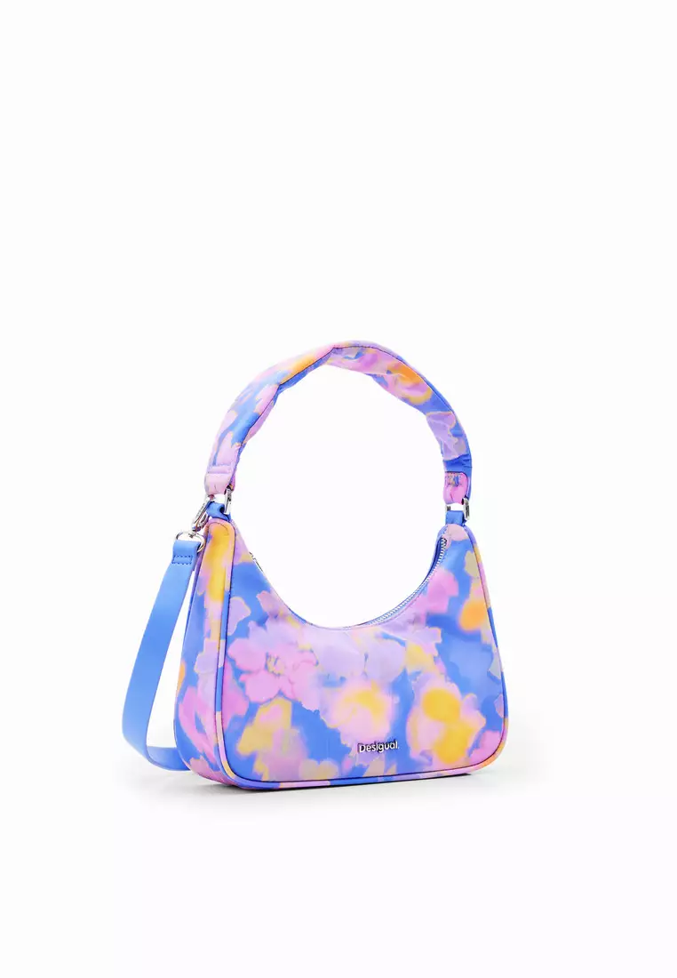 Floral outlet shoulder bag