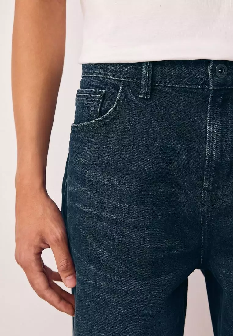 Authentic Stretch Denim Jeans Regular Fit