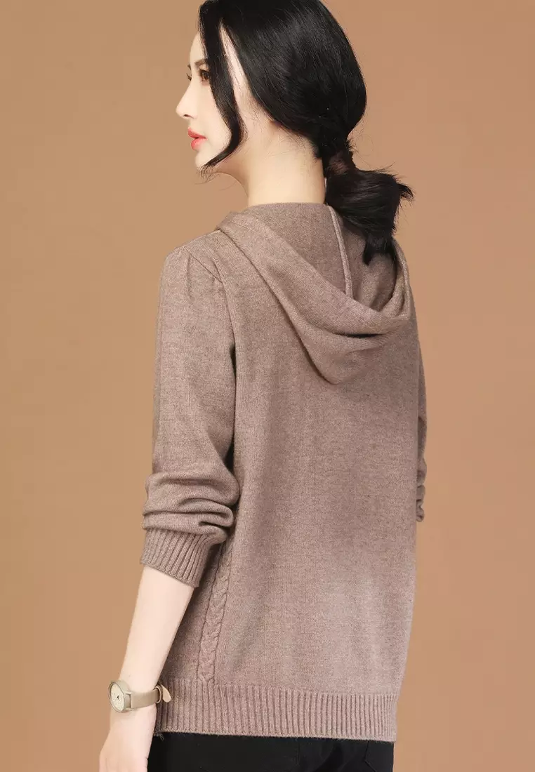 Girls sale hooded sweater