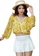 YG Fitness white and yellow (3PCS) Simple Fresh Print Swimsuit Set 87014US25FFCF0GS_1