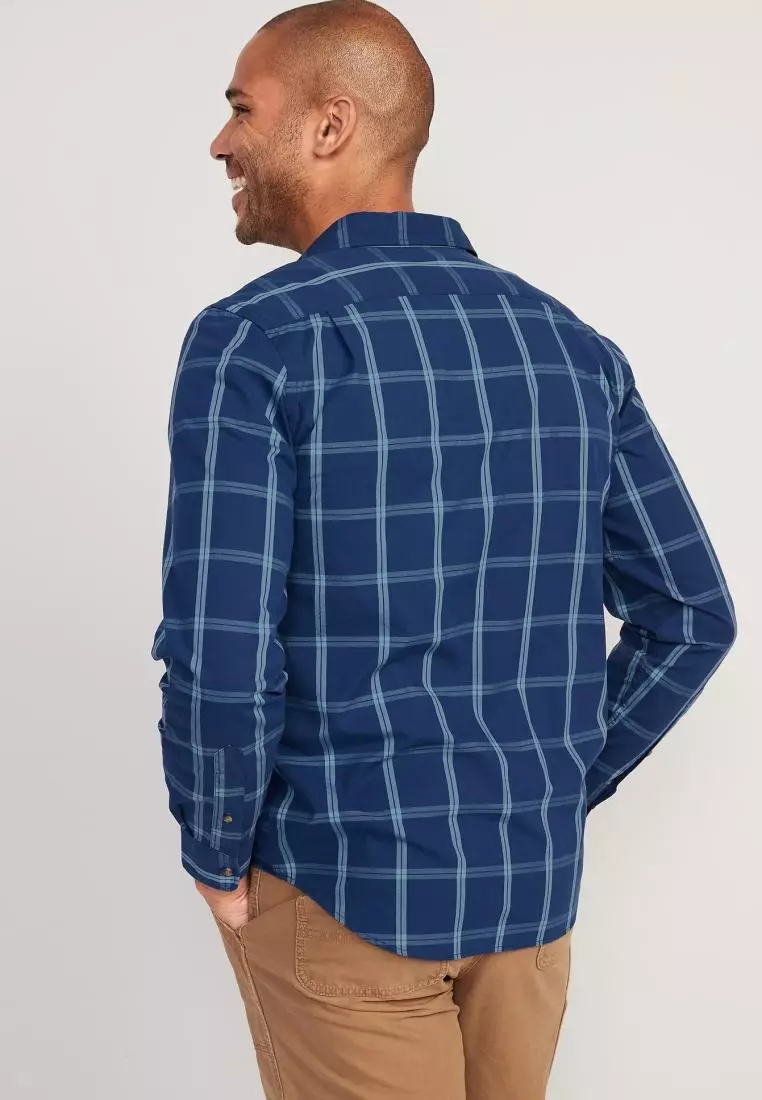 Regular-Fit Built-In Flex Everyday Shirt for Men