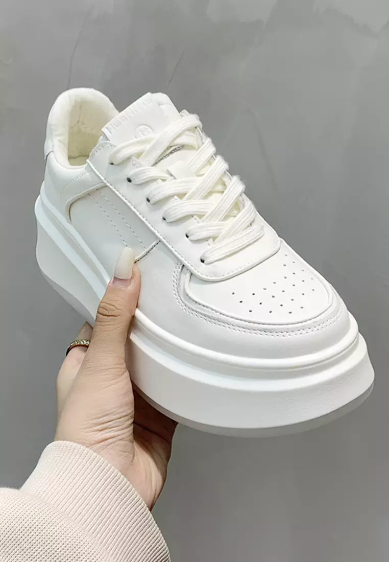 Twenty Eight Shoes VANSA Stylish Cow Leather Lace-Up Platform Shoes  VPW-T25531 2023 | Buy Twenty Eight Shoes Online | ZALORA Hong Kong