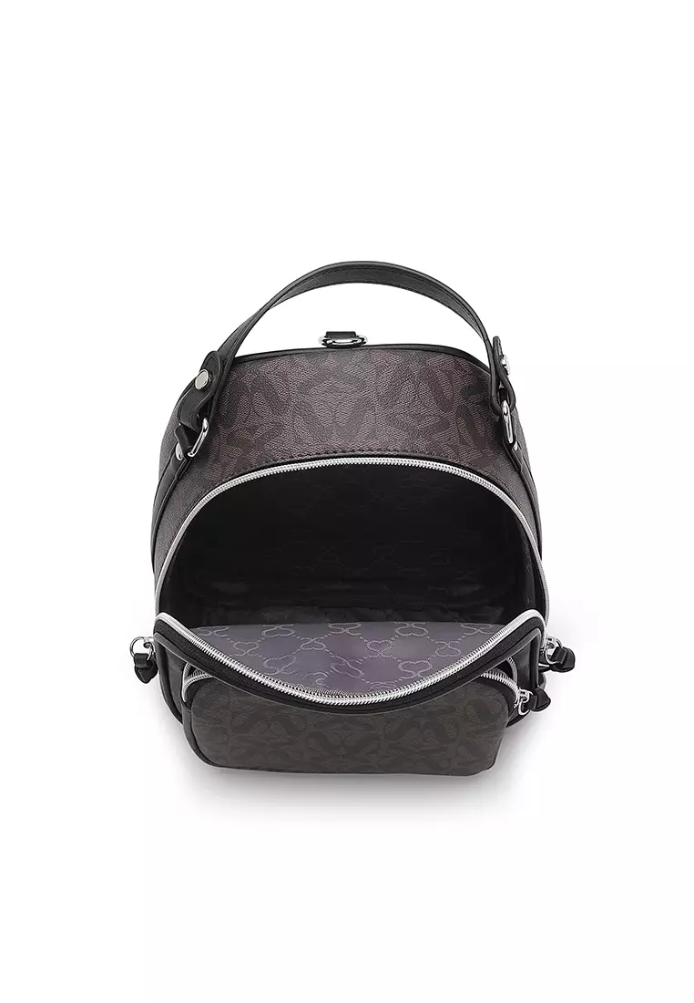 Women's Mini Backpack (Tas Ransel Wanita & Tas Punggung Wanita) - Hitam