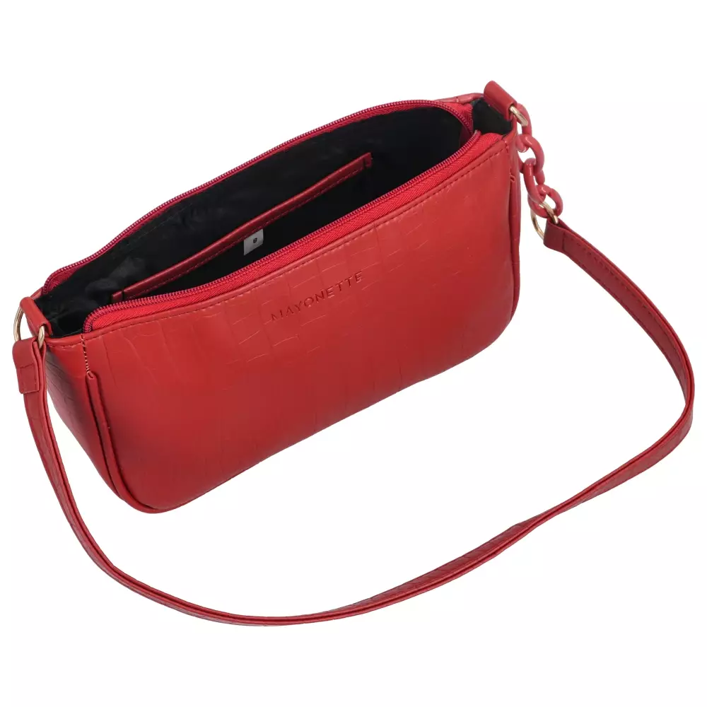 MYNT by Mayonette Vanda Shoulder Bag Vintage Croco Bag Tas Wanita Terbaru 2021 - Maroon