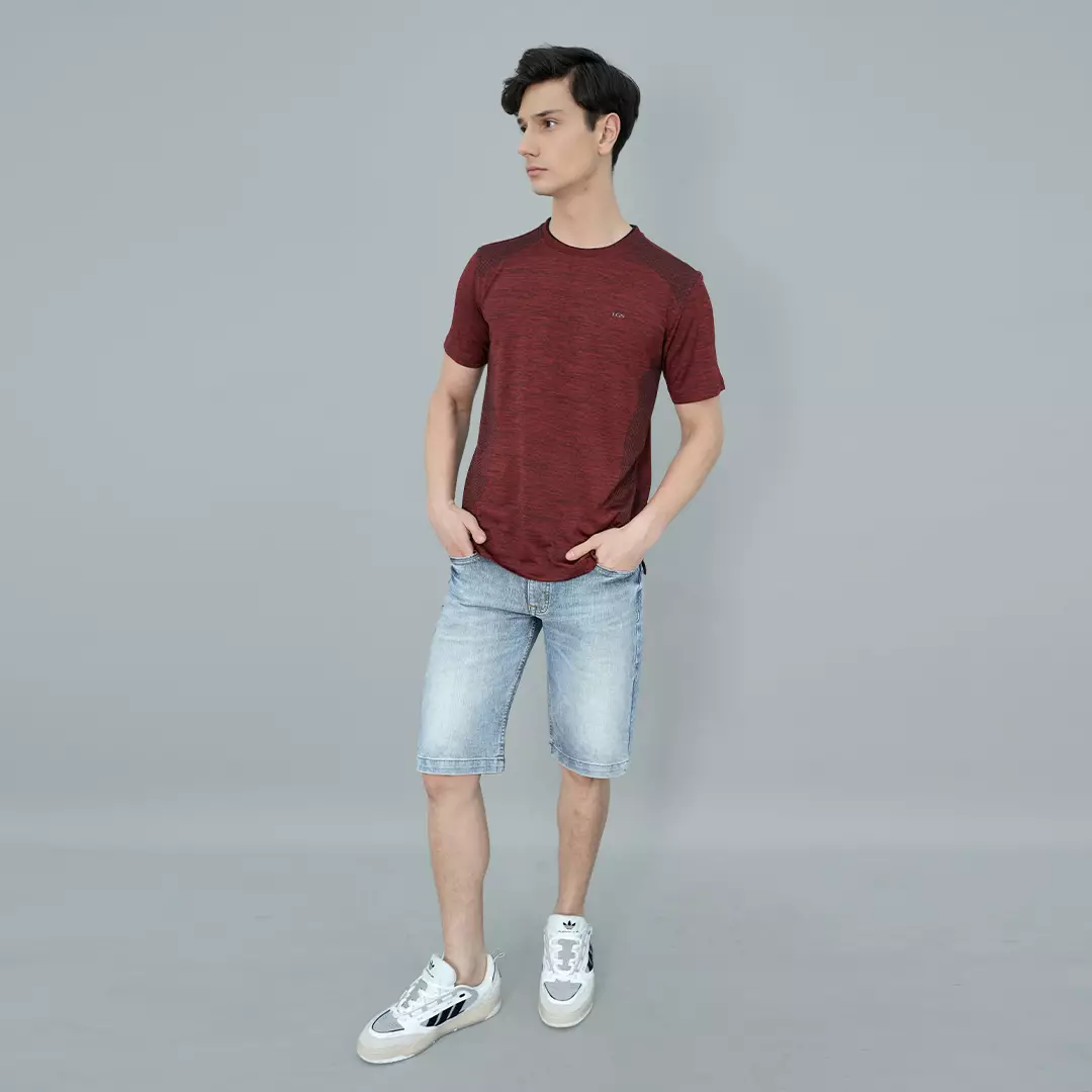 LGS - Kaos Olahraga Quick Dry - Slim Fit - Warna Variasi - Running - Tenis - Katun Nyaman