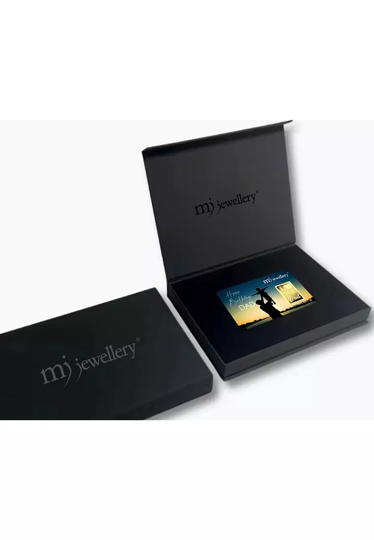 5G Gold Collection 999.9/24K Happy Birthday Dad Series Gold Bar (3g)