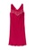 ZITIQUE red Sleeveless Silk Lace Loose Sleepwear-Red 8CE38US7D77C81GS_1