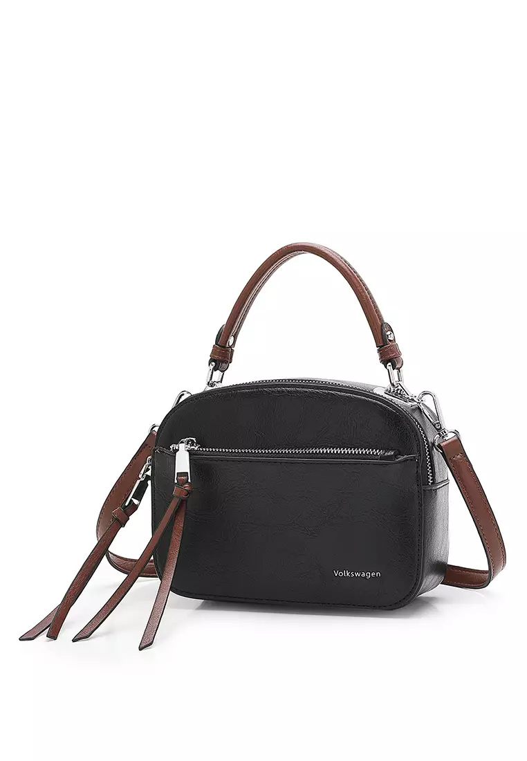 Top Handle Bag / Sling Bag / Shoulder Bag - Black