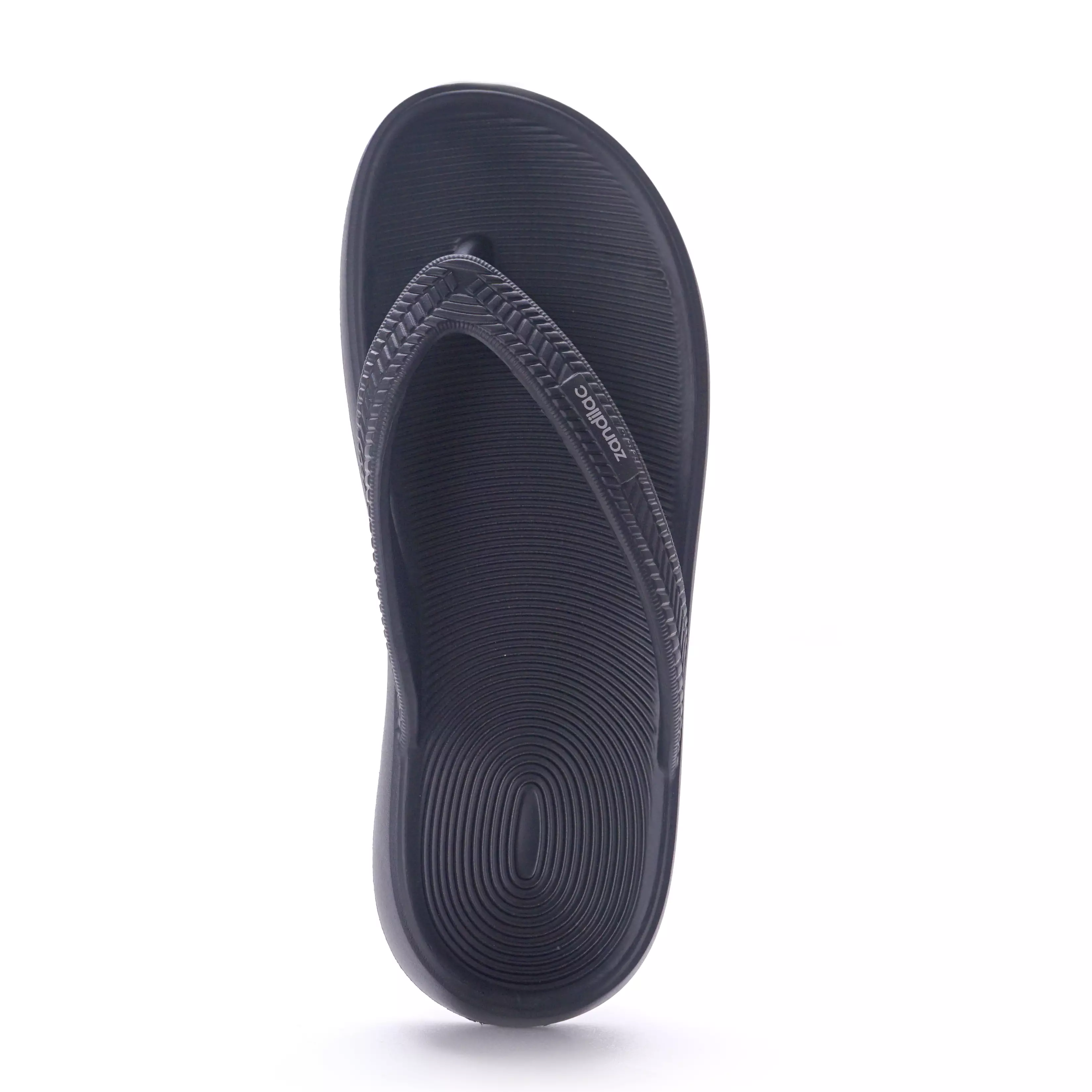 ZANDILAC - SANDAL LAKI DEWASA CH112174LD jepit full karet - HITAM