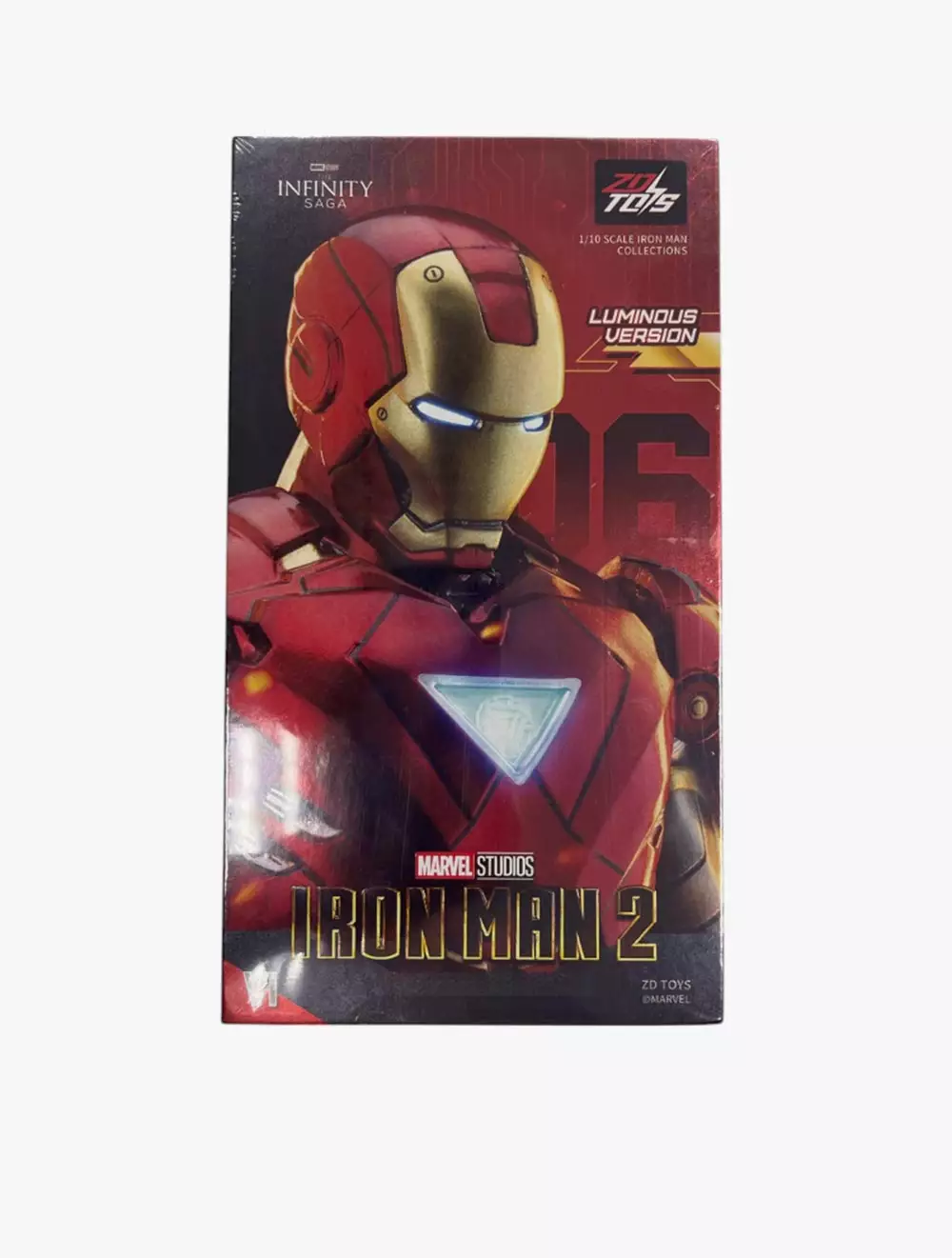 Marvel ZD Toys Iron Man MK6 with Lighting Function - ZDT1907-06