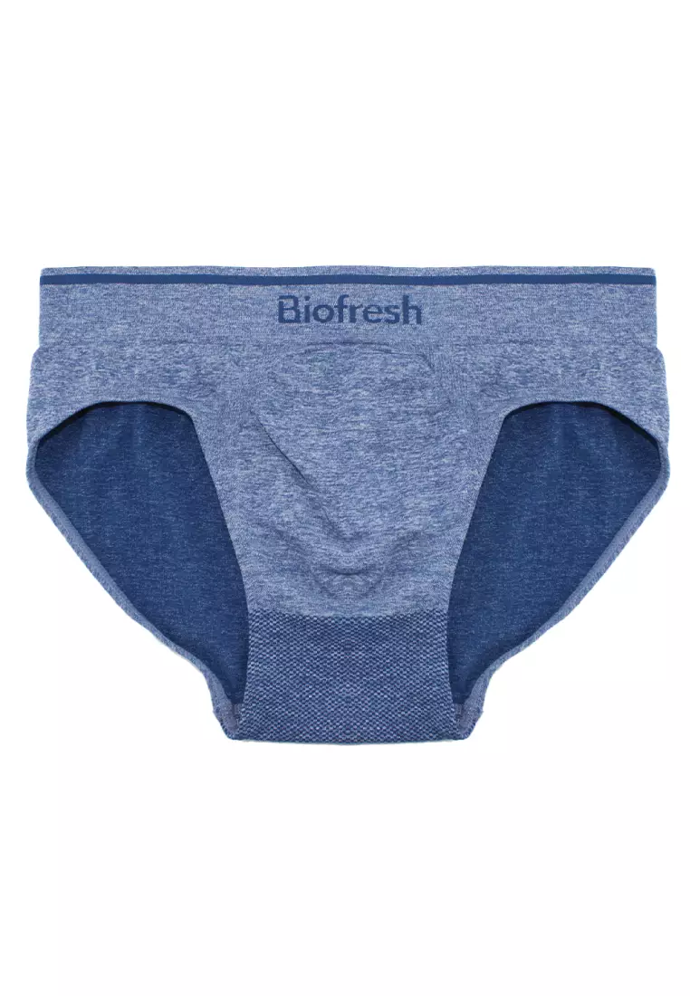 Biofresh Men's Antimicrobial Seamless Bikini Brief 3 pieces in a pack UMBSG11