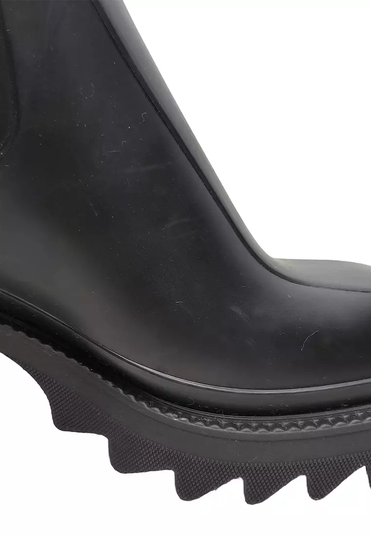 Chloé Pre-loved Chloe Betty Rain Boots for Women in Black