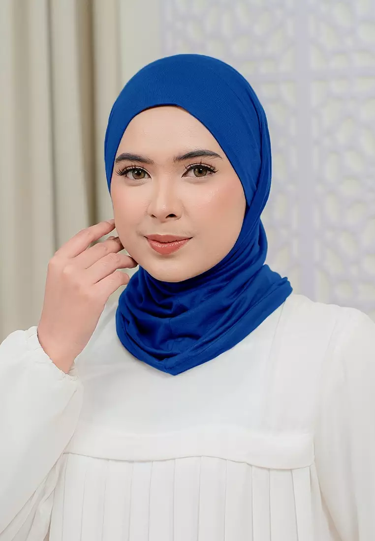 HIJAB INSTAN LUMA - ROYAL BLUE