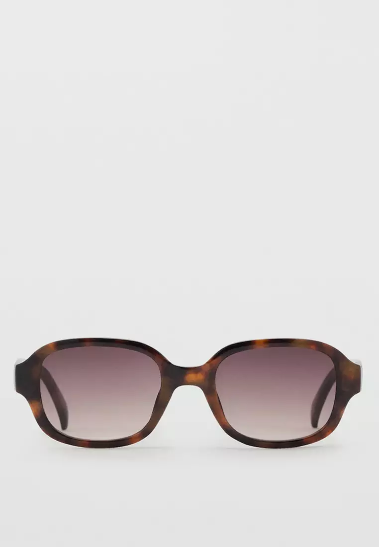 Semi-Transparent Frame Sunglasses