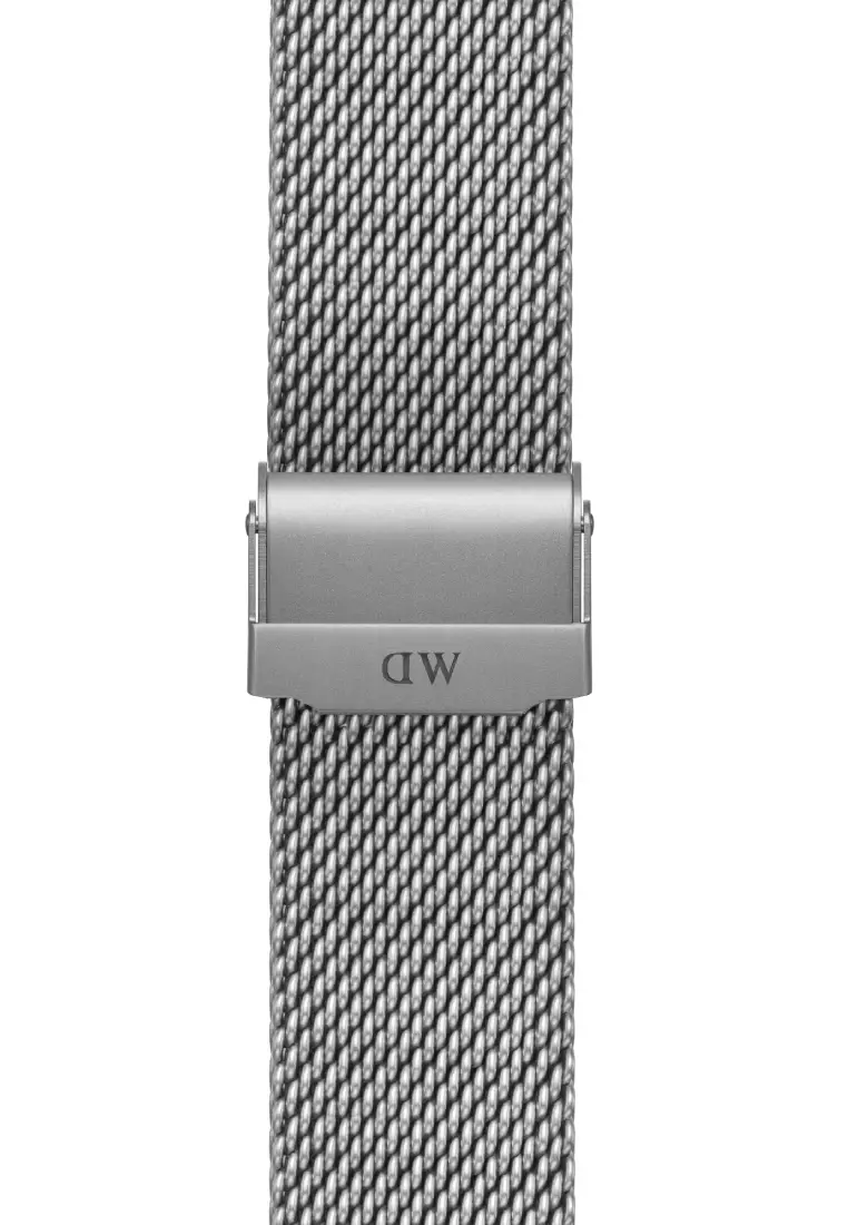 Smart Watch Mesh Strap Sterling Silver - DW Strap for Apple Watch 42, 44, 45mm
