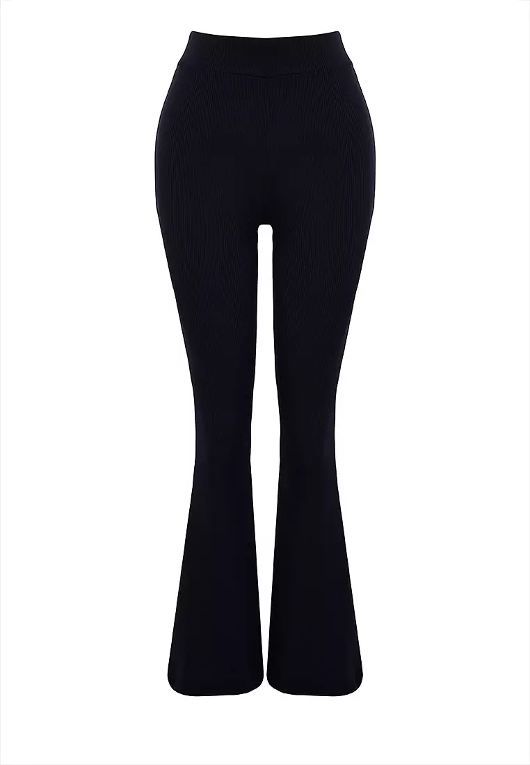 Rib Flare Pants