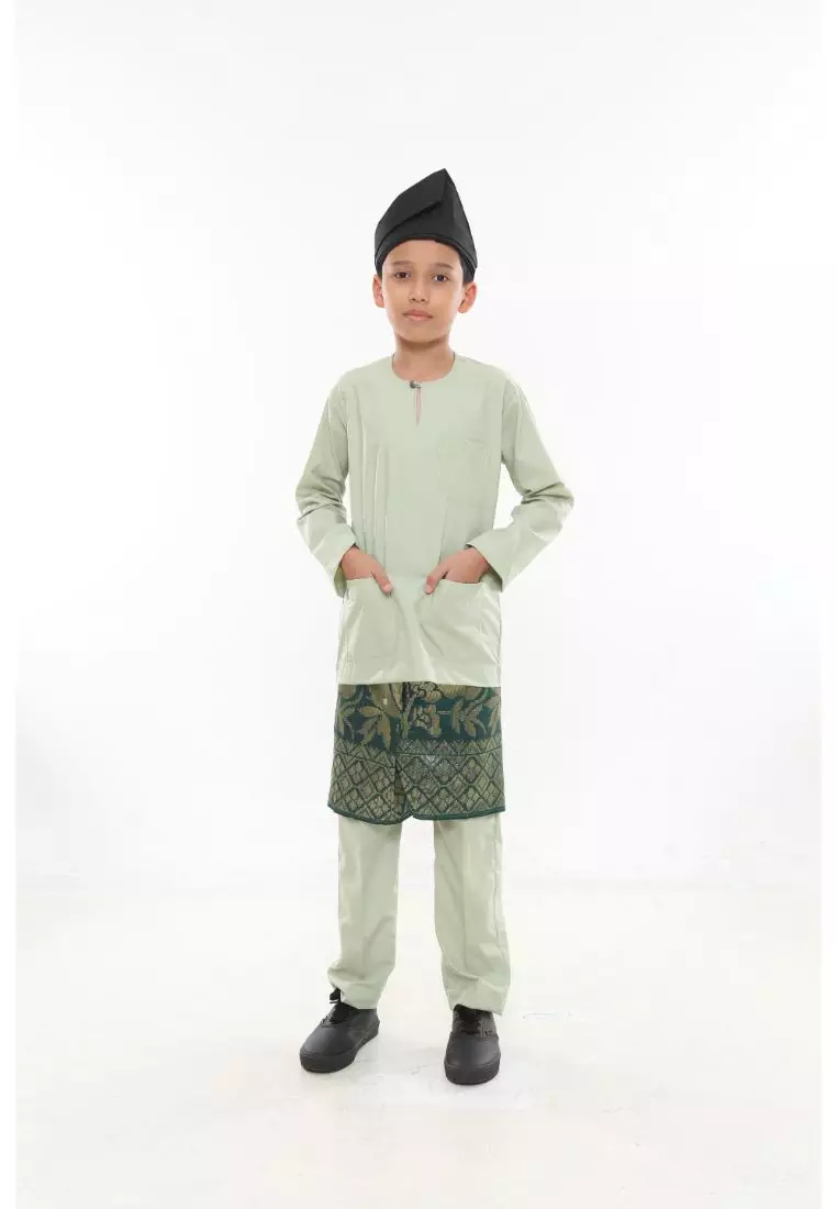 Baju Melayu Teluk Belanga Kids