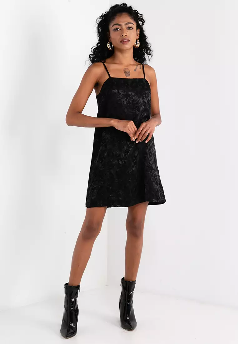 TOPSHOP Floral Jacquard Mini Slip Dress 2023 Buy TOPSHOP Online