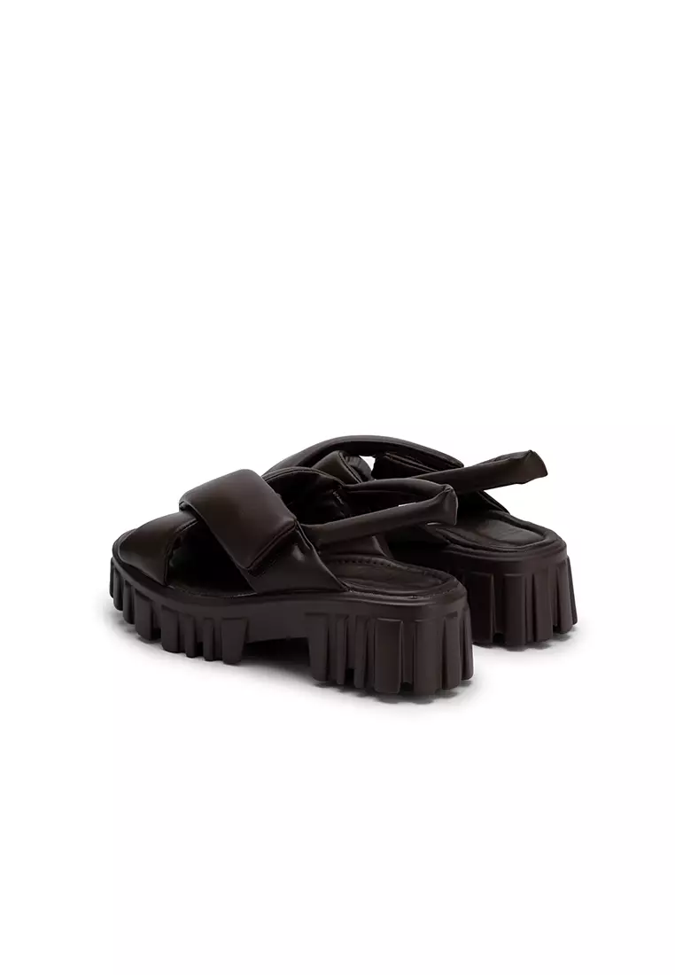 PADDED PLATFORM SANDAL