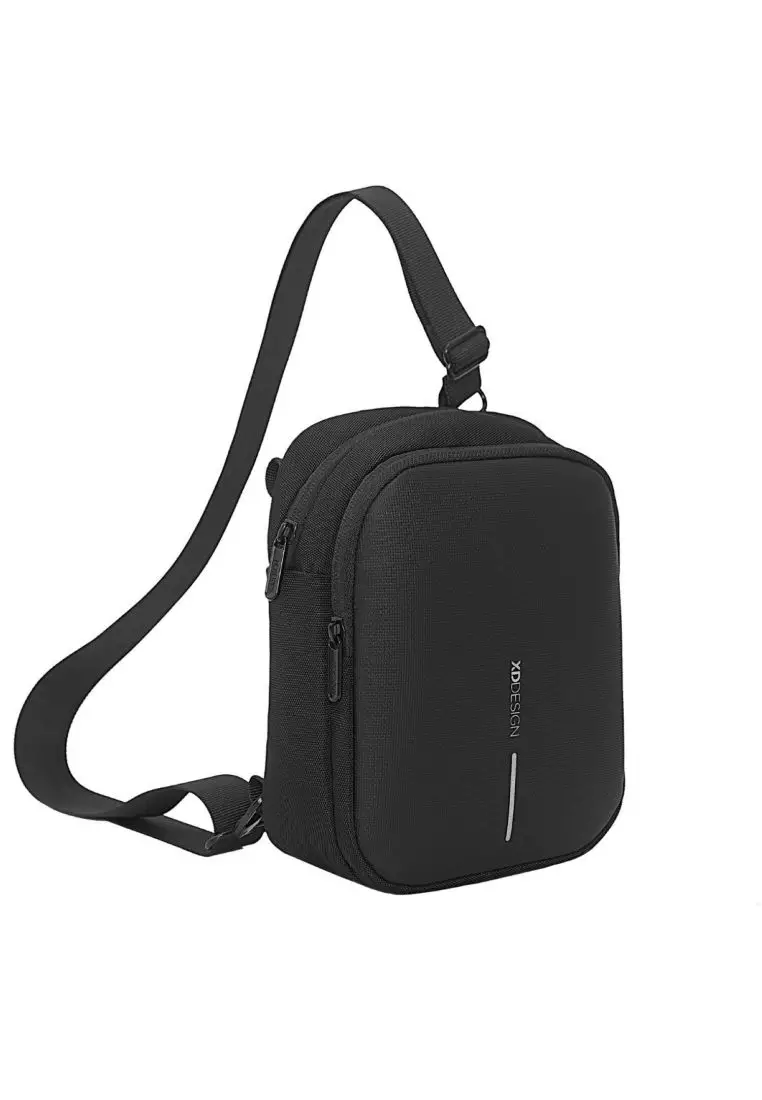 Sac à bandoulière - XDDESIGN - Boxy Sling - 16 cm - Noir - Compartiment
