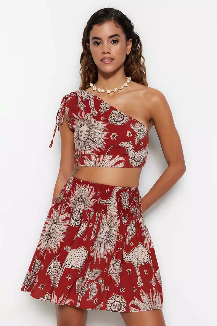 Ethnic skirt and discount top set online