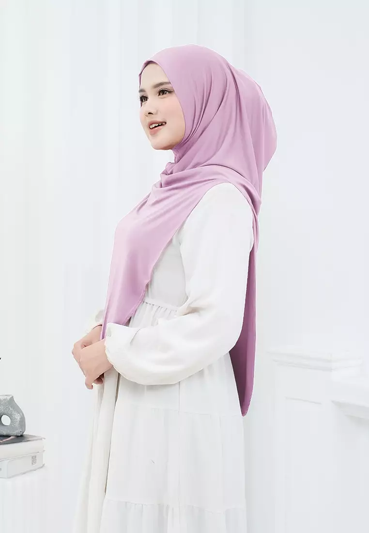 HIJAB INSTAN NAIMA - PASTEL PURPLE
