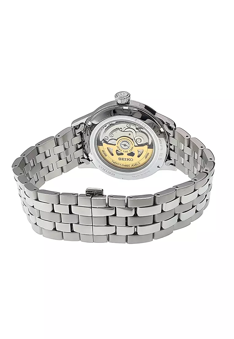 Seiko Presage Automatic Blue Gradation Cocktail Time “Blue Moon” Japan Made Jam Tangan Pria - SRPB41J1