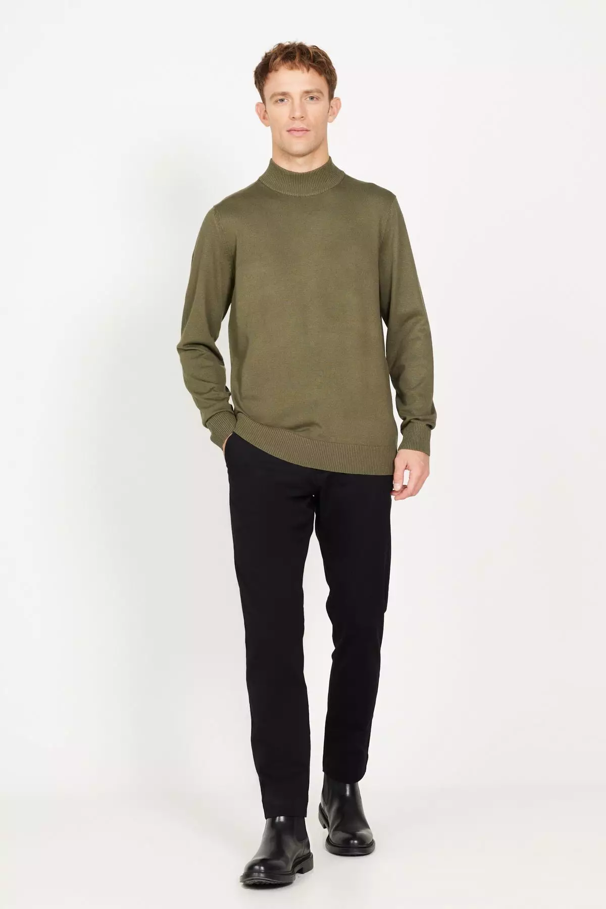Mock Neck Sweater