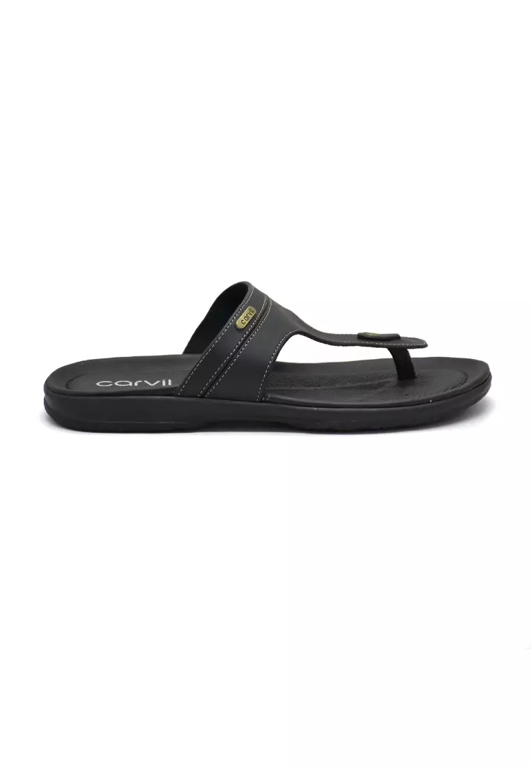 Carvil Sandal Pria Tuliano-01 M Black