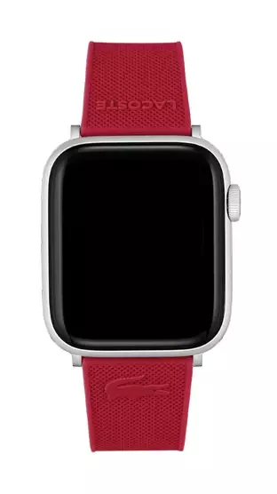 Lacoste Apple Red Strap Patit Pique Large