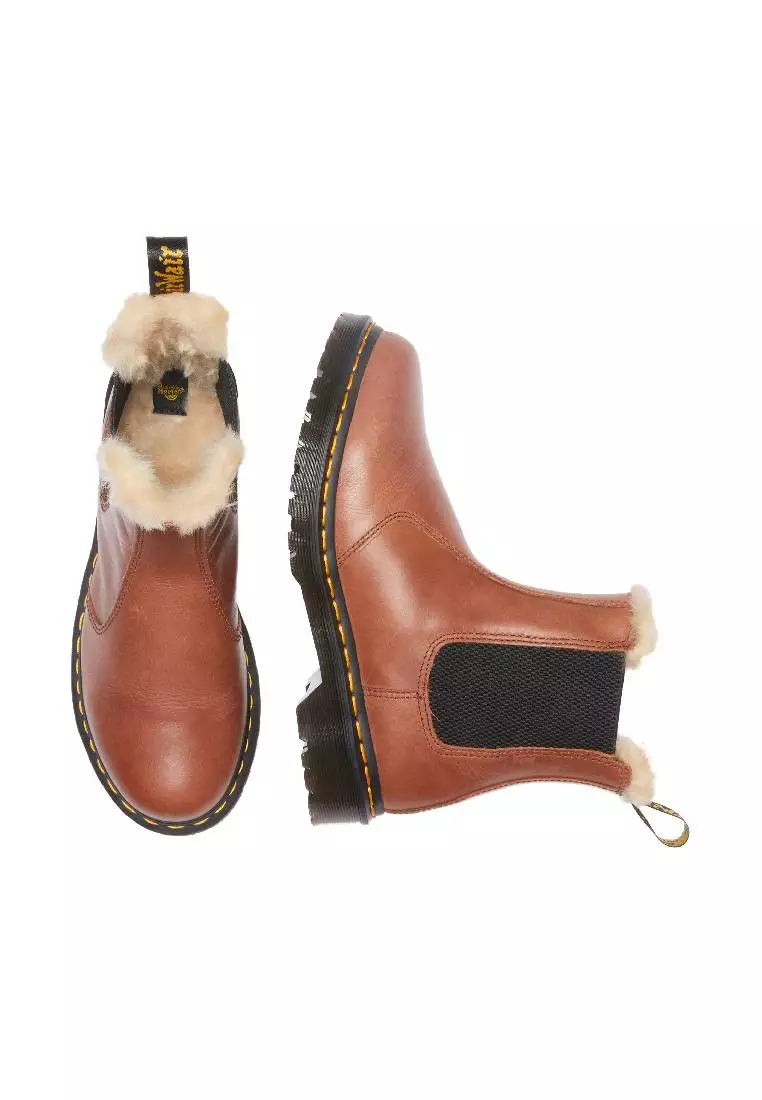 Women's faux fur lined best sale chelsea boots