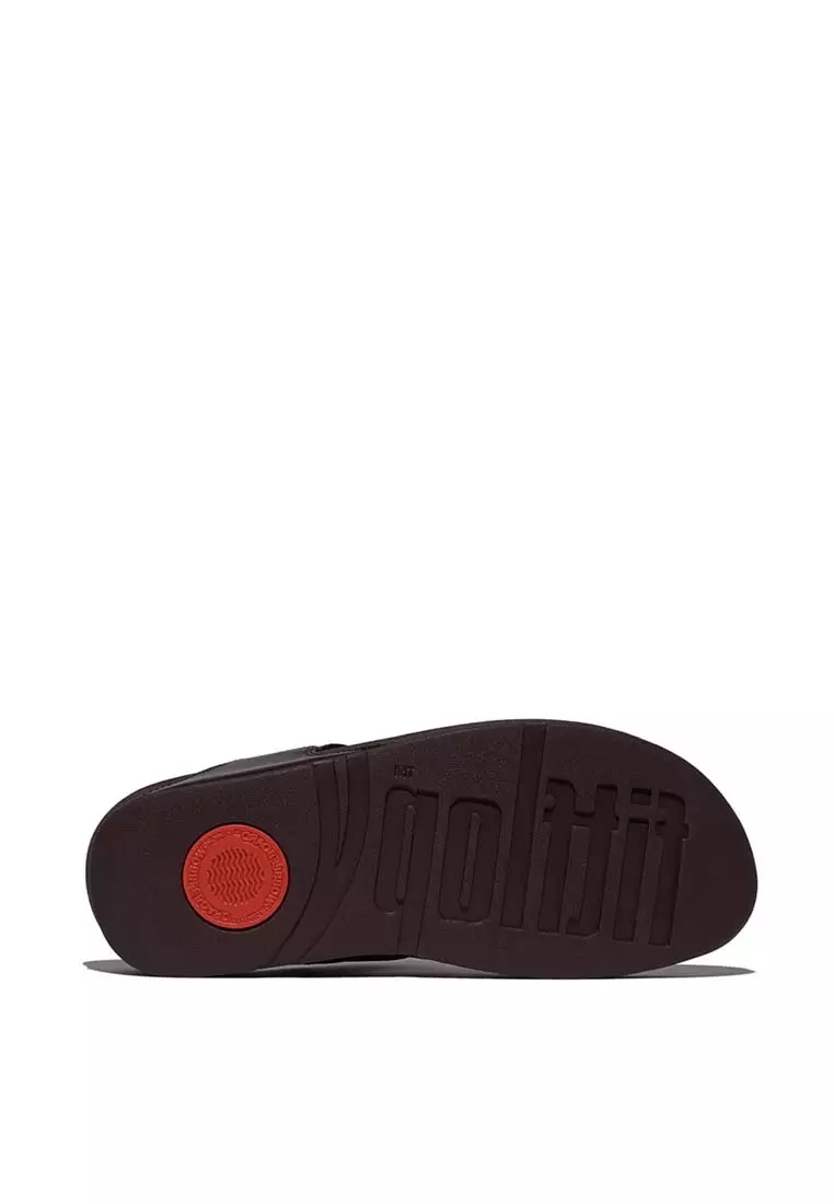 FitFlop LULU Leather Toe-Post Sandals - Plumberry (I88-C88)