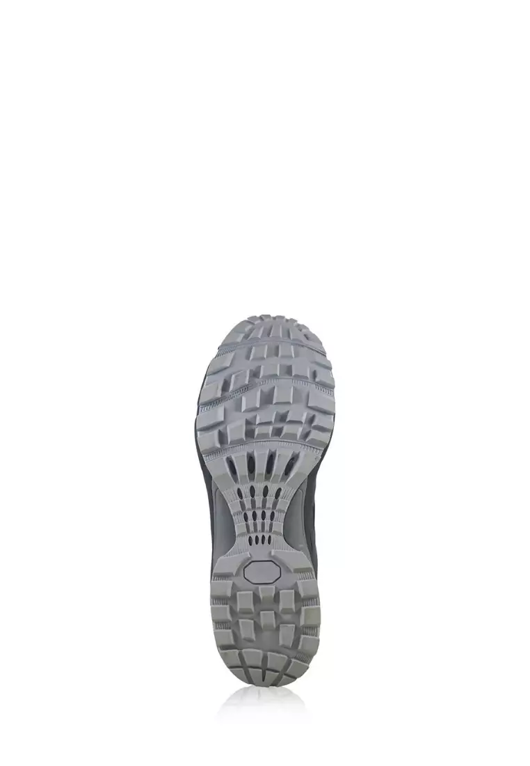 910 Nineten Yuza Sepatu Trail Running - Hitam/Abu Tua/Abu