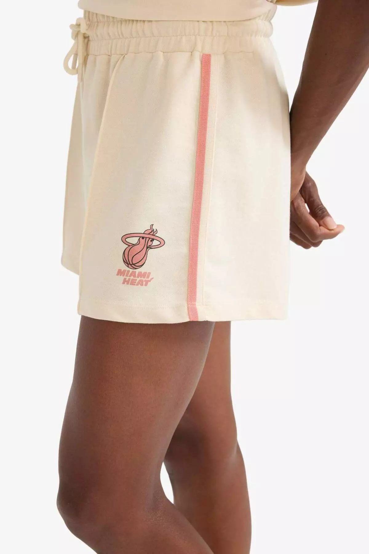 Defactofit Nba Miami Heat Standard Fit Short Leg Shorts E3834Ax25Sm