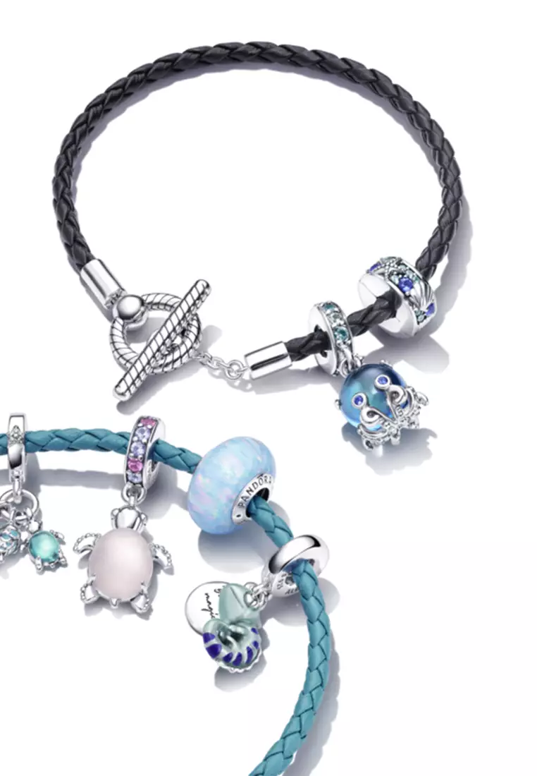Pandora braided sales leather bracelet