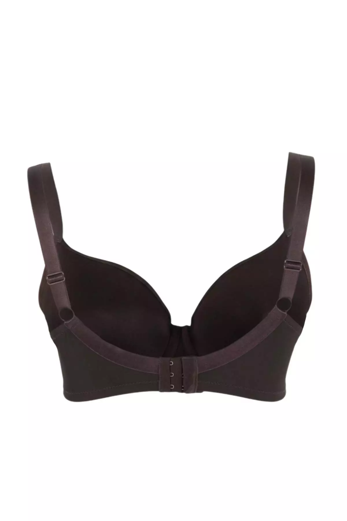 Brown Gold Stone Printed Covered Plus Size Bra Tbbss26Cw00001