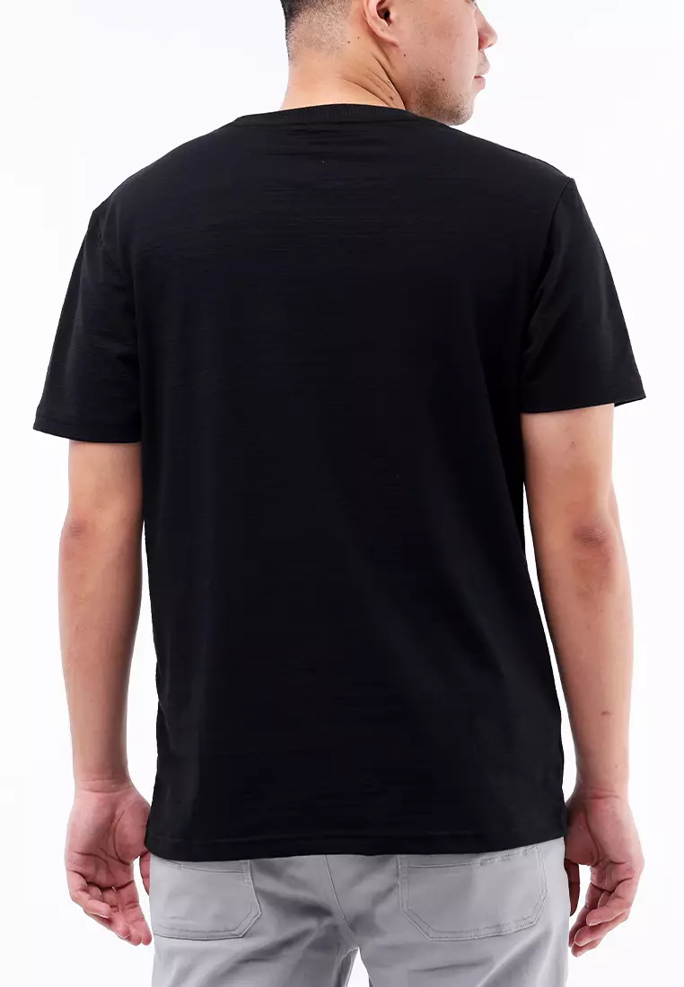 Roundneck Streaky Short Sleeve T-Shirt