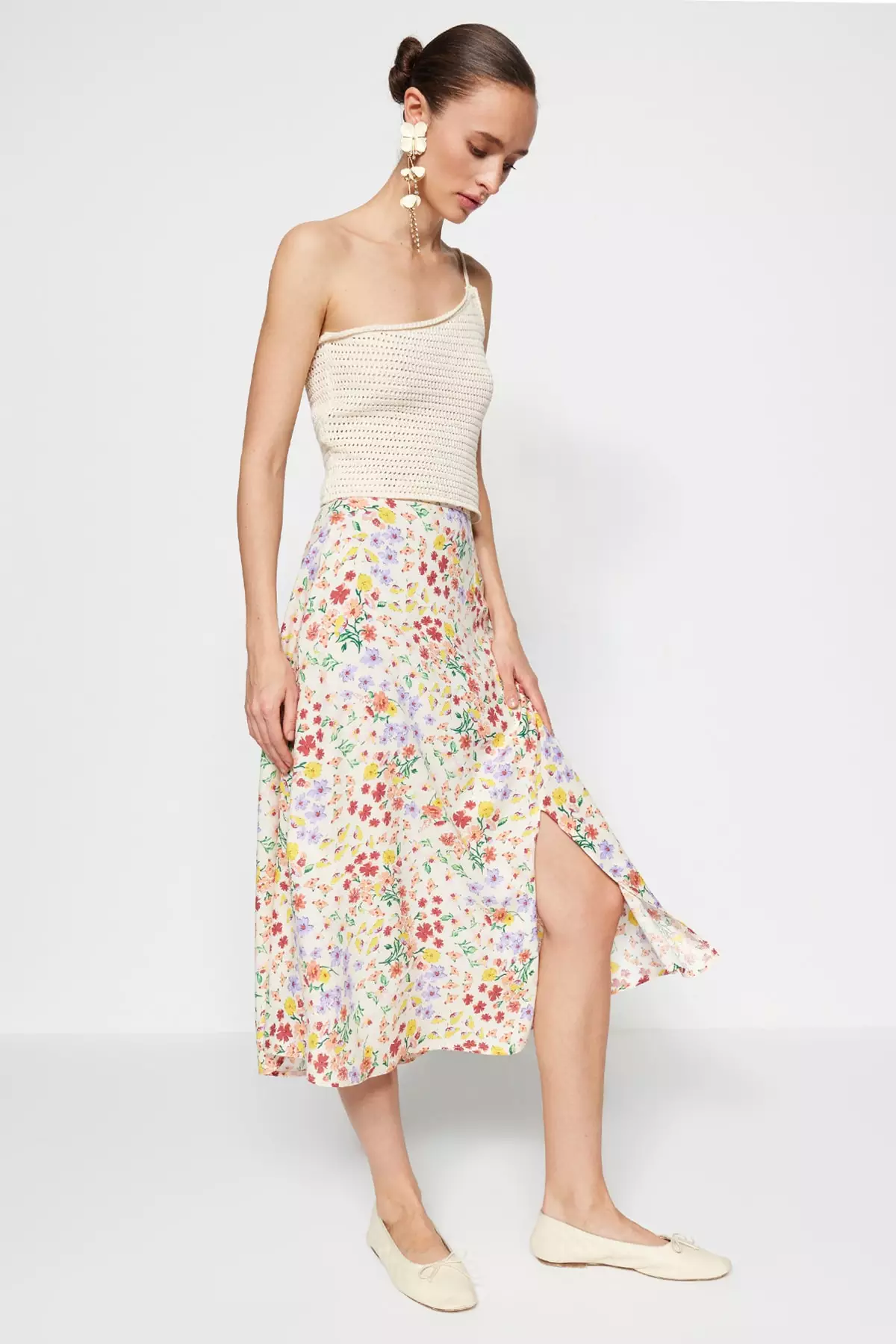 Floral Printed Skirt