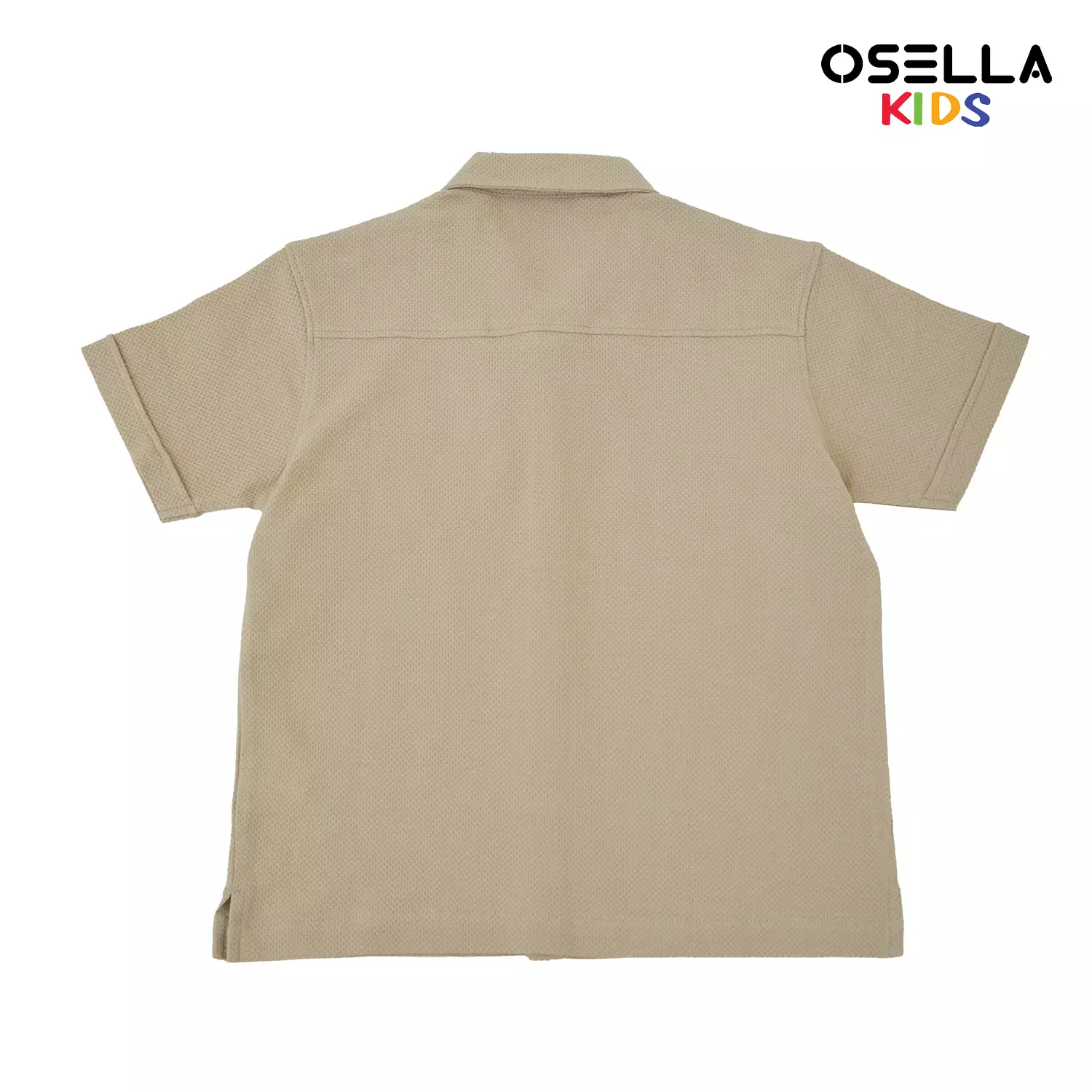 [NEW] Osella Joji Reguler Short Sleeve Knitting Shirt With Textured Fabric 22324008 | Kemeja Lengan Pendek Anak Laki-Laki