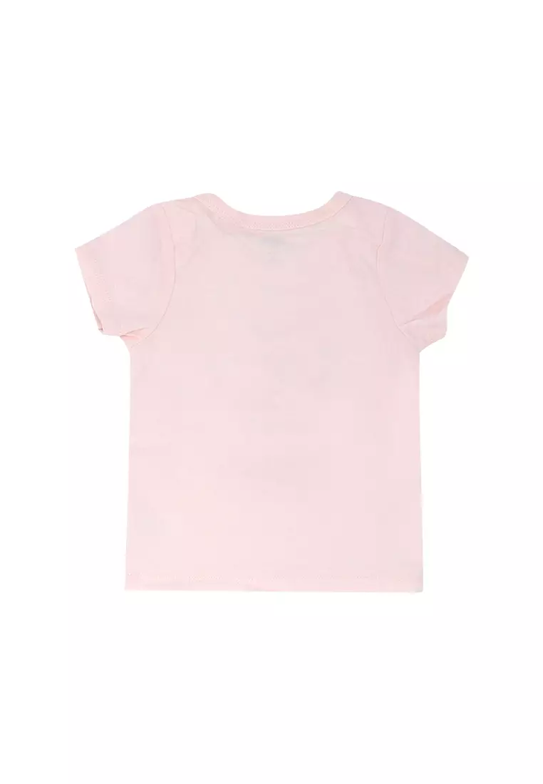 Baby Girl Licensed Newborn Essentials T-Shirt Pack of 3 "Pretty as Flower"